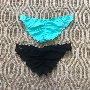 Victoria secrets “cheeky” swim bottoms